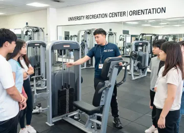 University wellness orientation